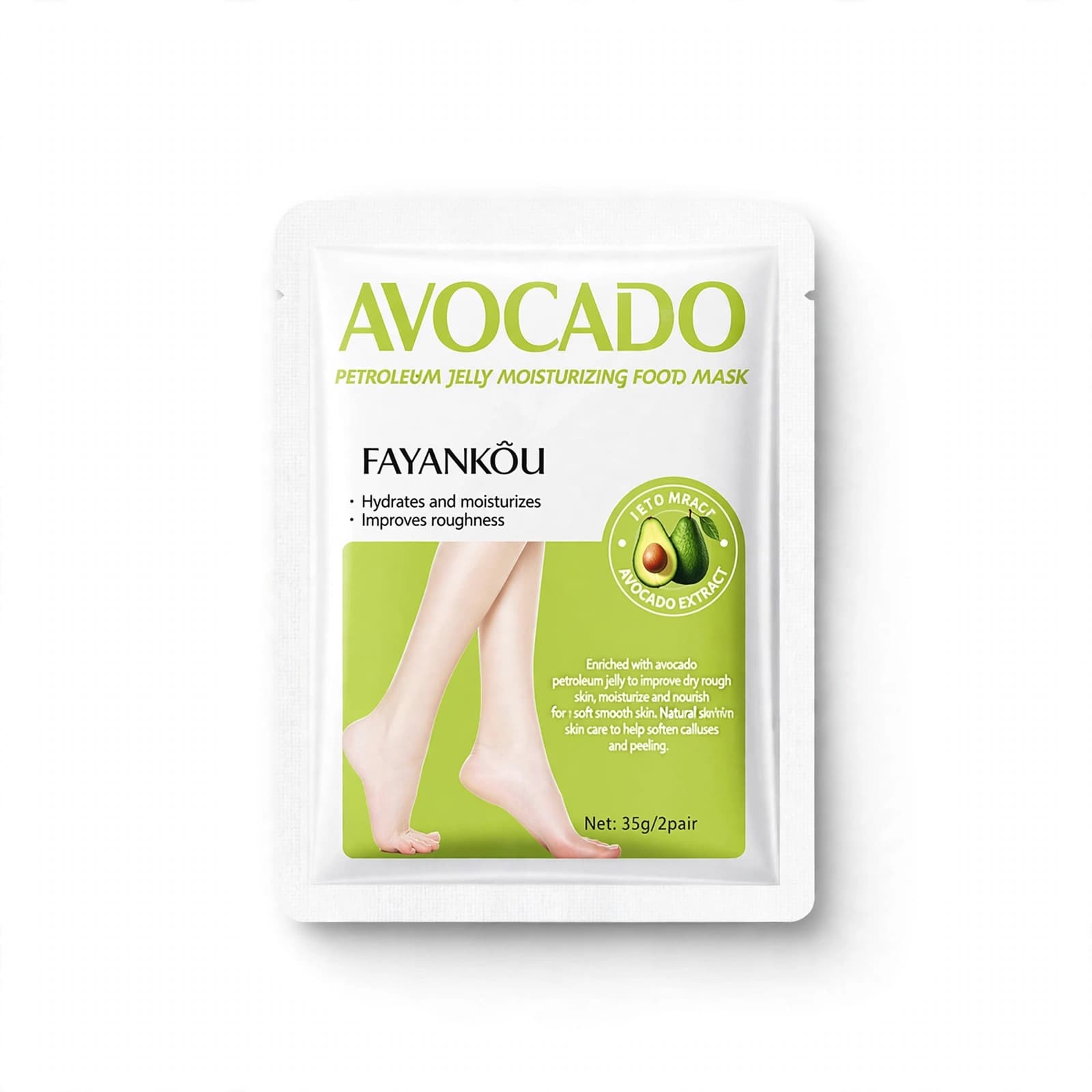 FAYANKOU Avocado Petroleum Jelly Moisturizing Hand Mask