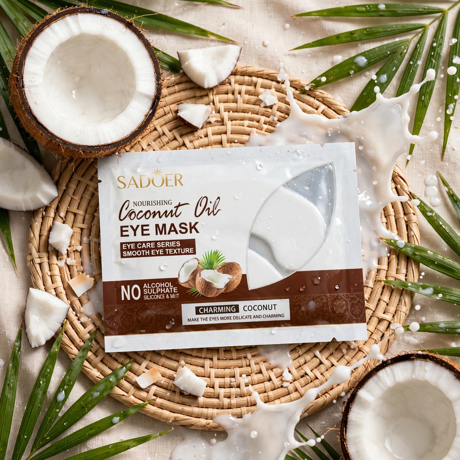 SADOER Nourishing Coconut Oil Eye Mask