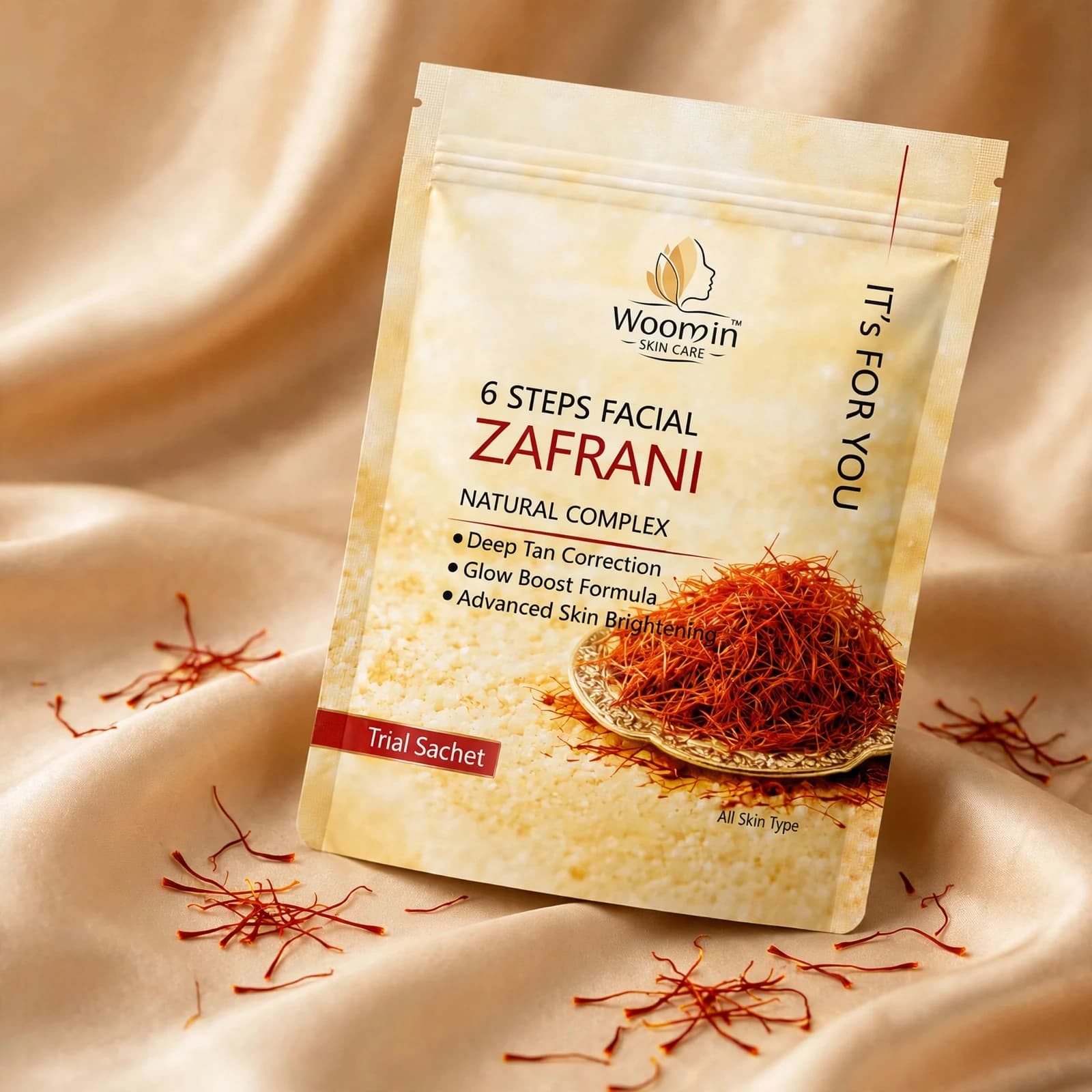 Woomin Zafrani 6 Steps Facial Kit Sachet