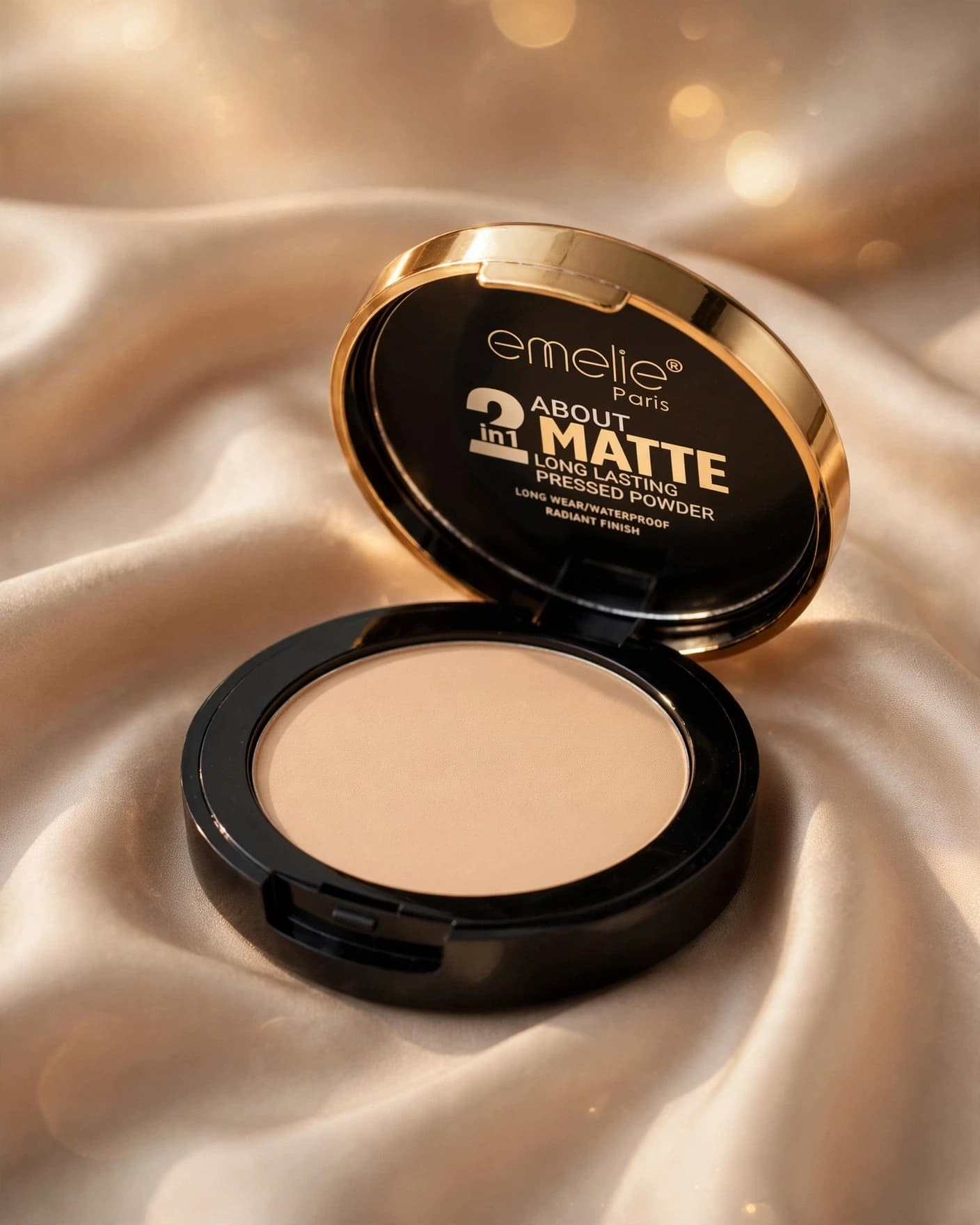 emelie Paris 24K Gold Dual Matte Finish Powder