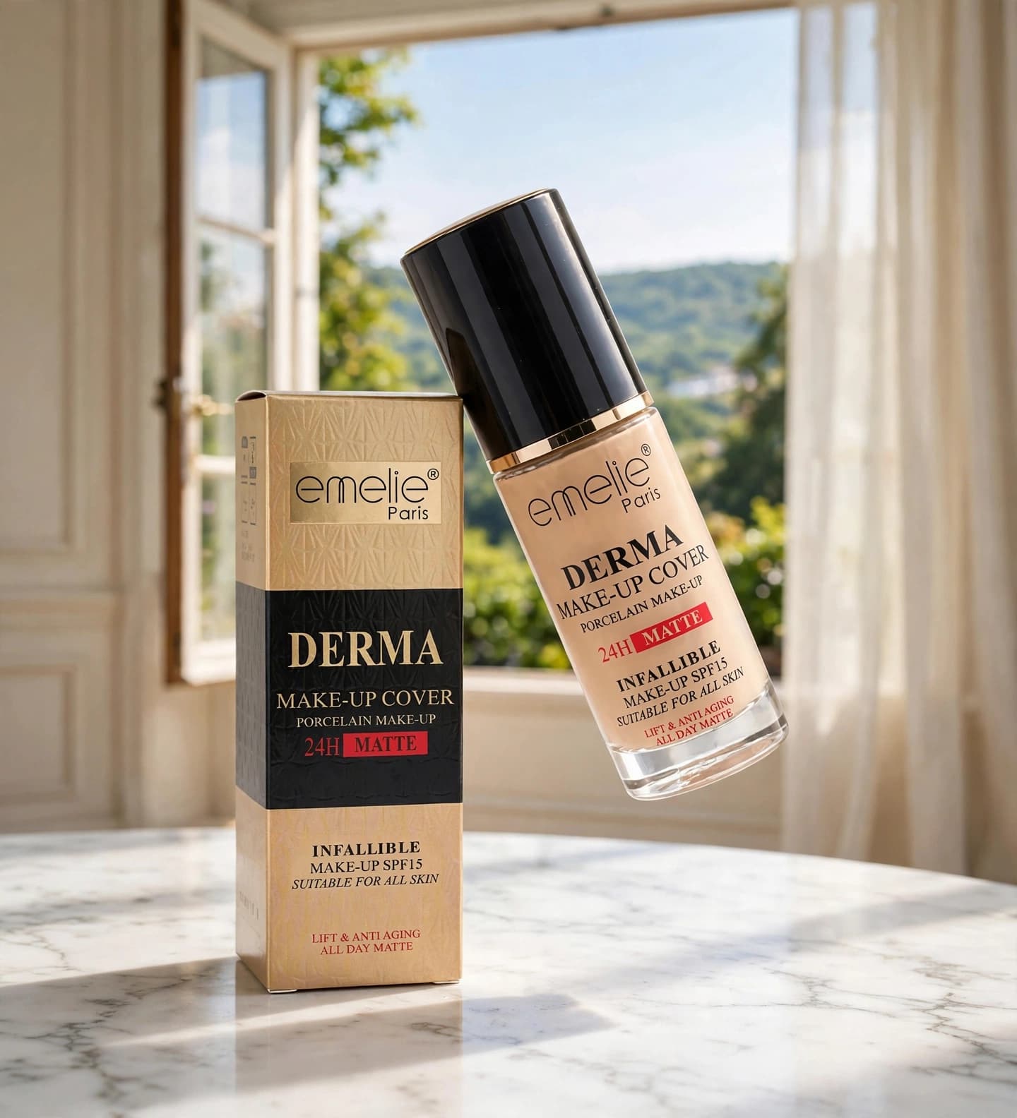 emelie Paris DERMA Make-Up Cover 24H Matte