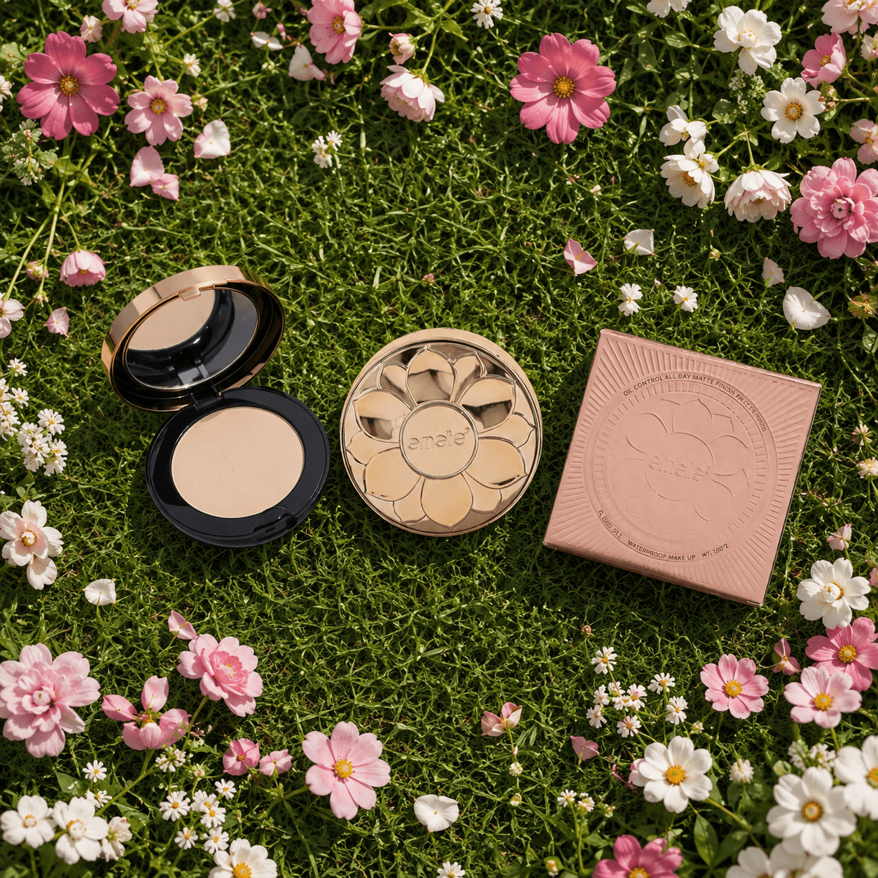 emelie Paris Oil Control All Day Matte Finish Face Powder