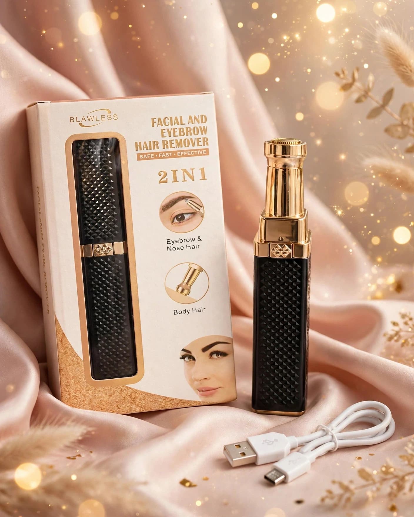 Battery Operated Eyebrow Trimmer Shaver For Ladies