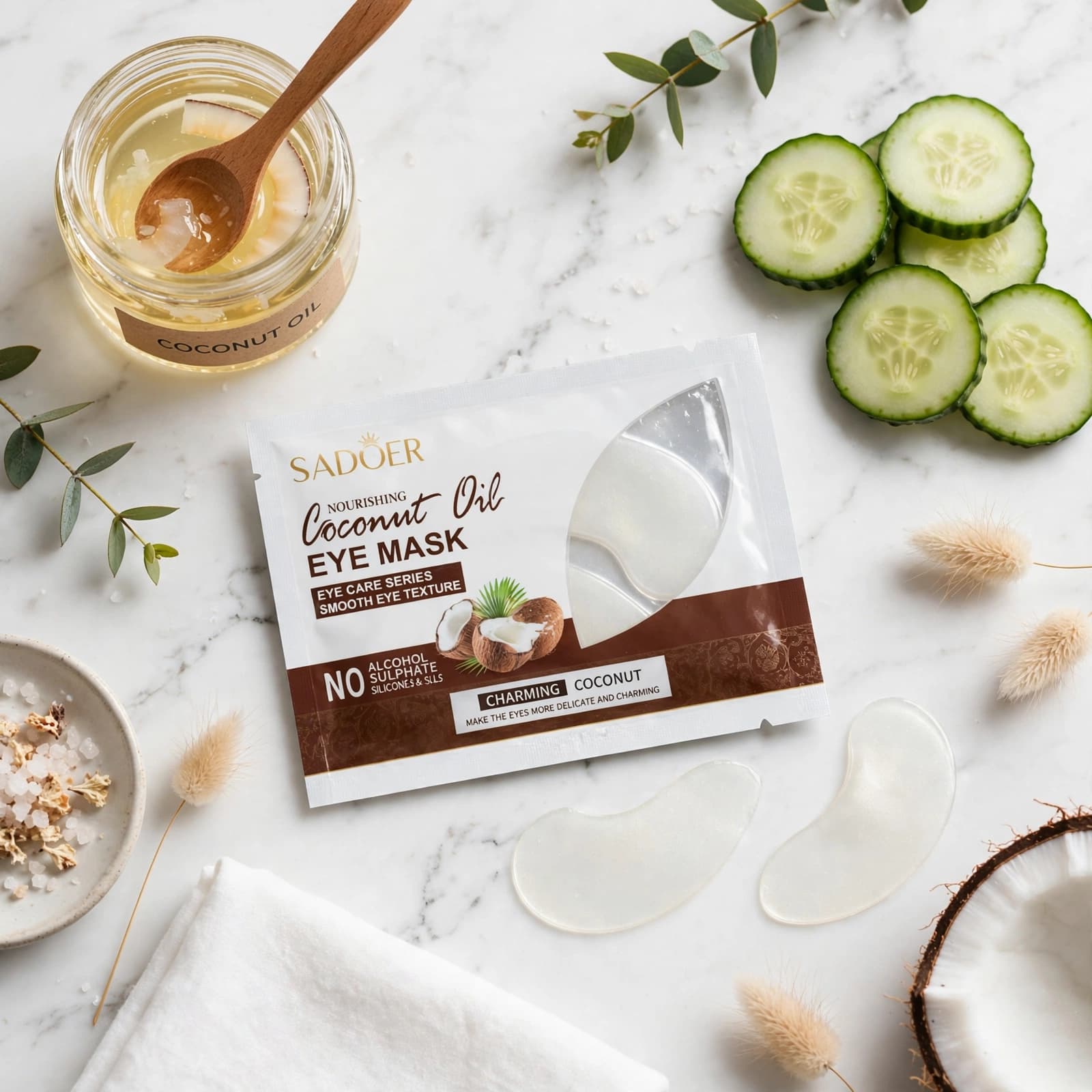 SADOER Nourishing Coconut Oil Eye Mask