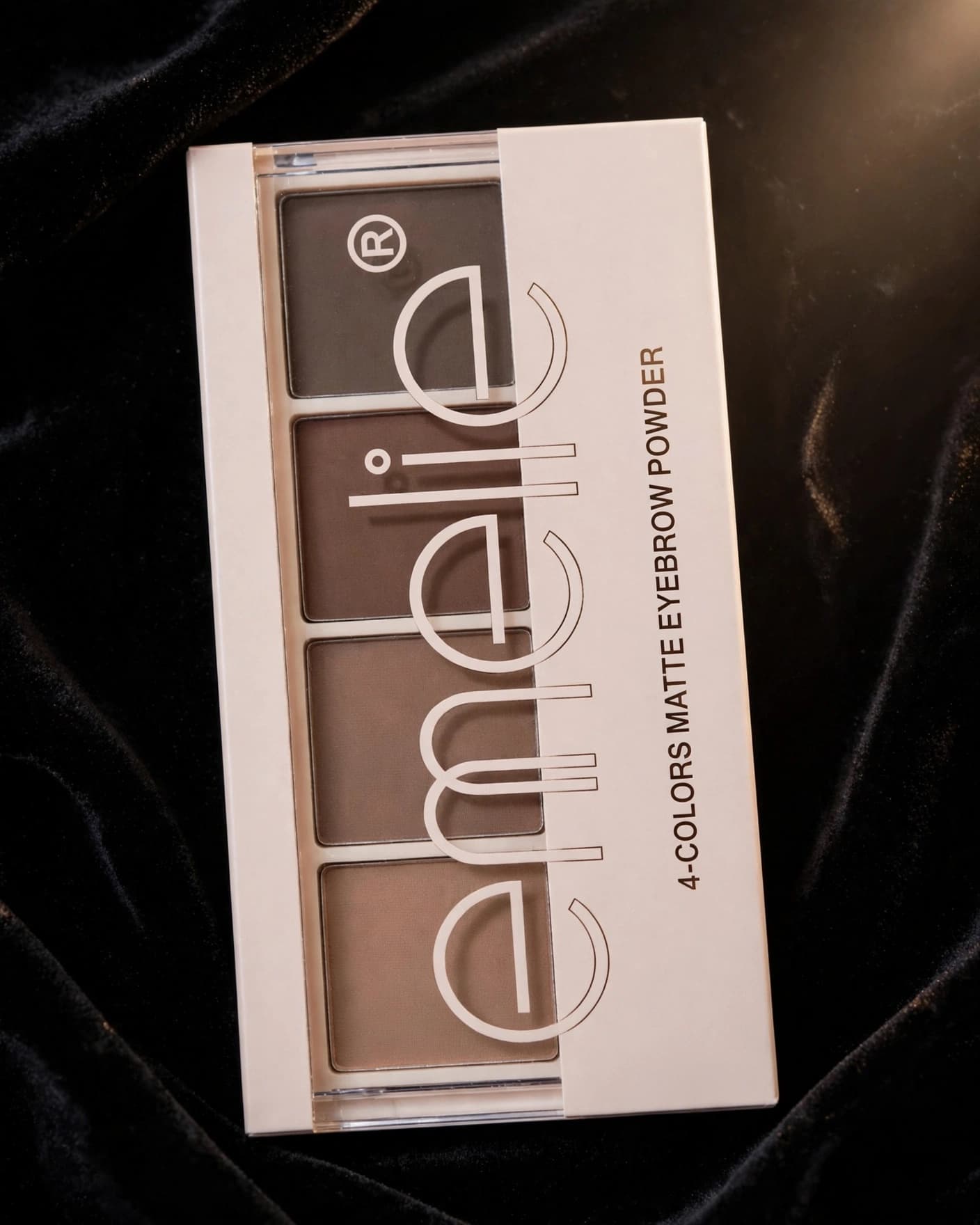 emelie Paris 4-Colors Matte Eyebrow Powder
