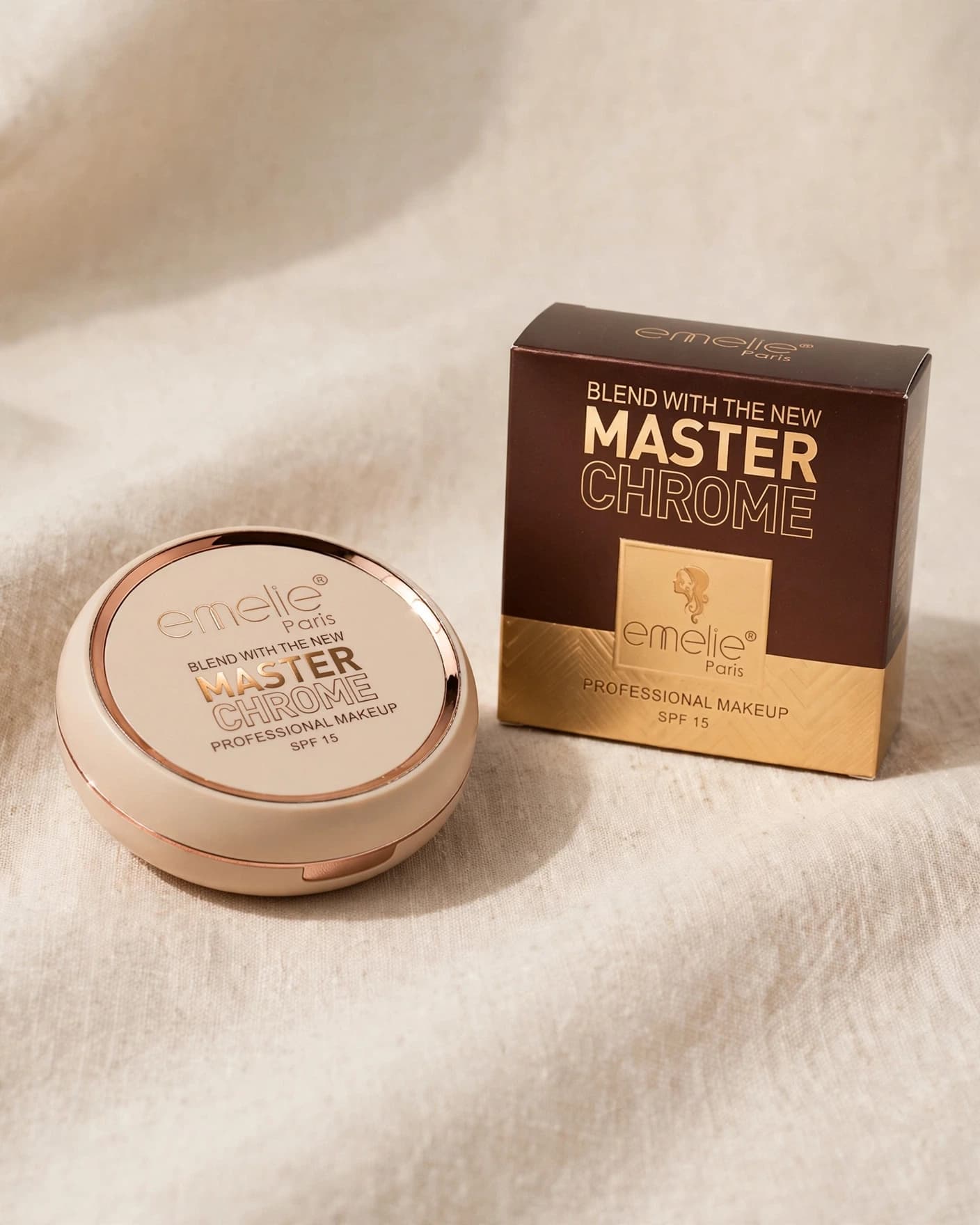 emelie Paris Blend With The New Master Chrome Professional Makeup SPF 15