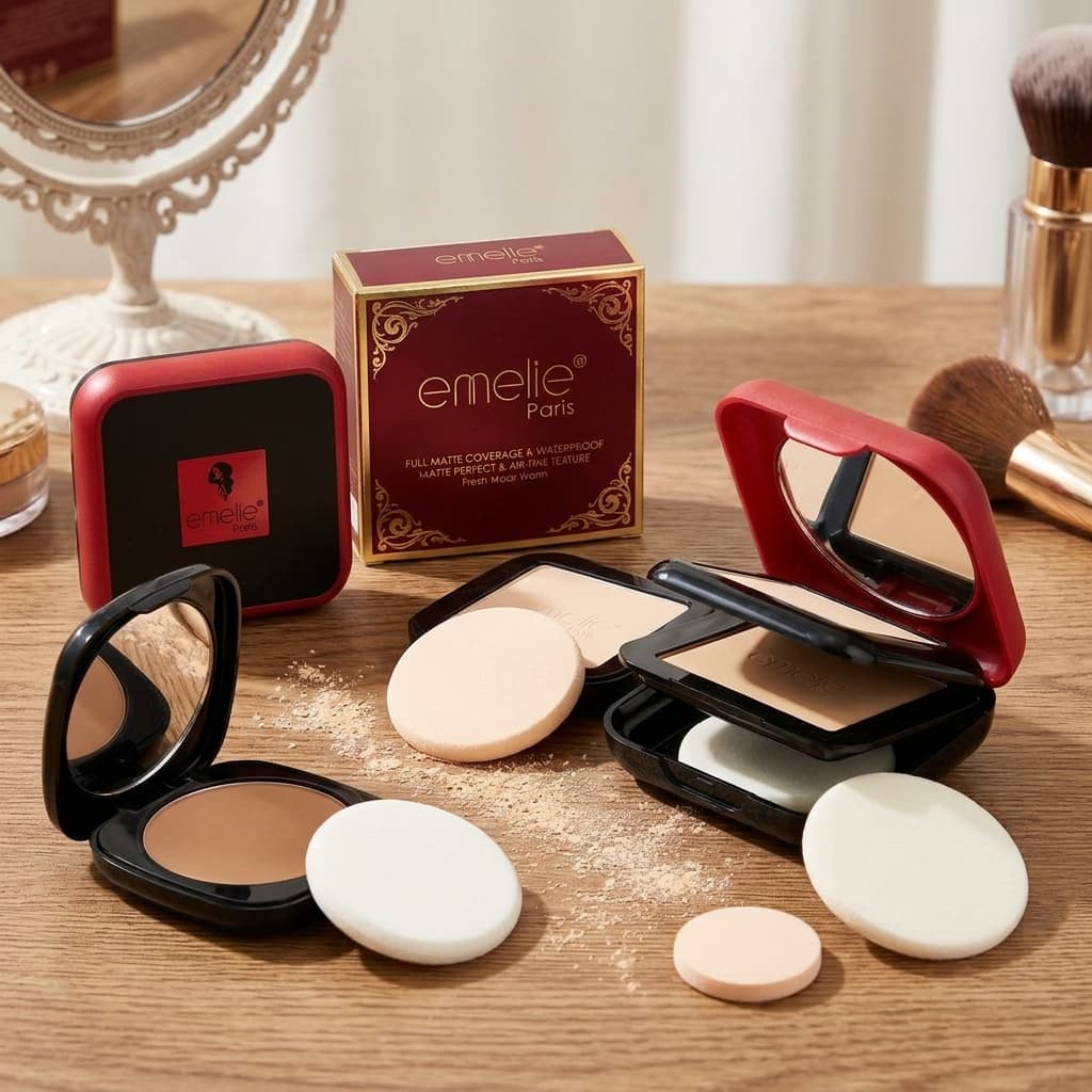 emelie Paris Full Matte Coverage & Waterproof Matte Perfect & Air-Fine Texture