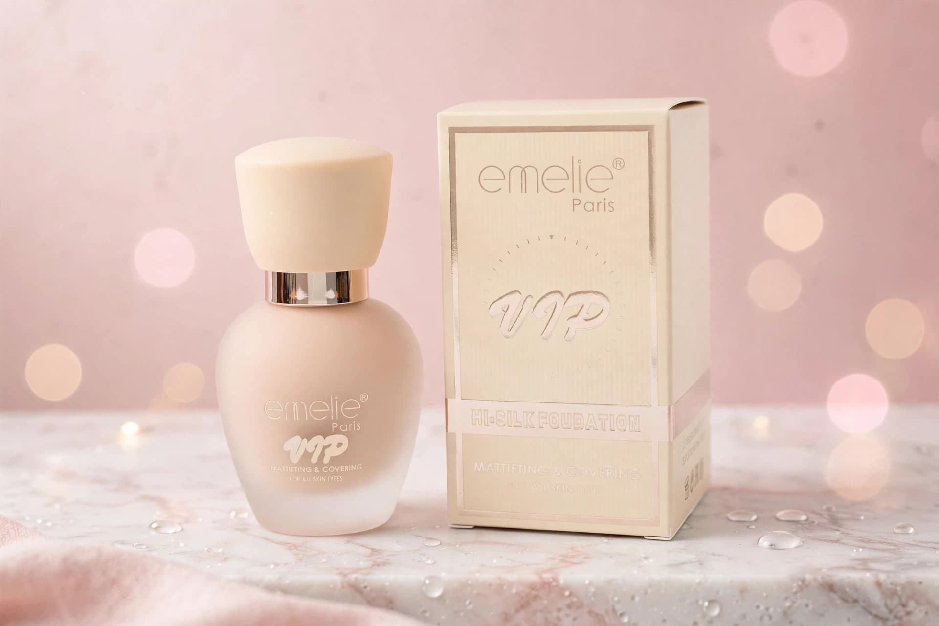 emelie Paris VIP Hi-Silk Foundation