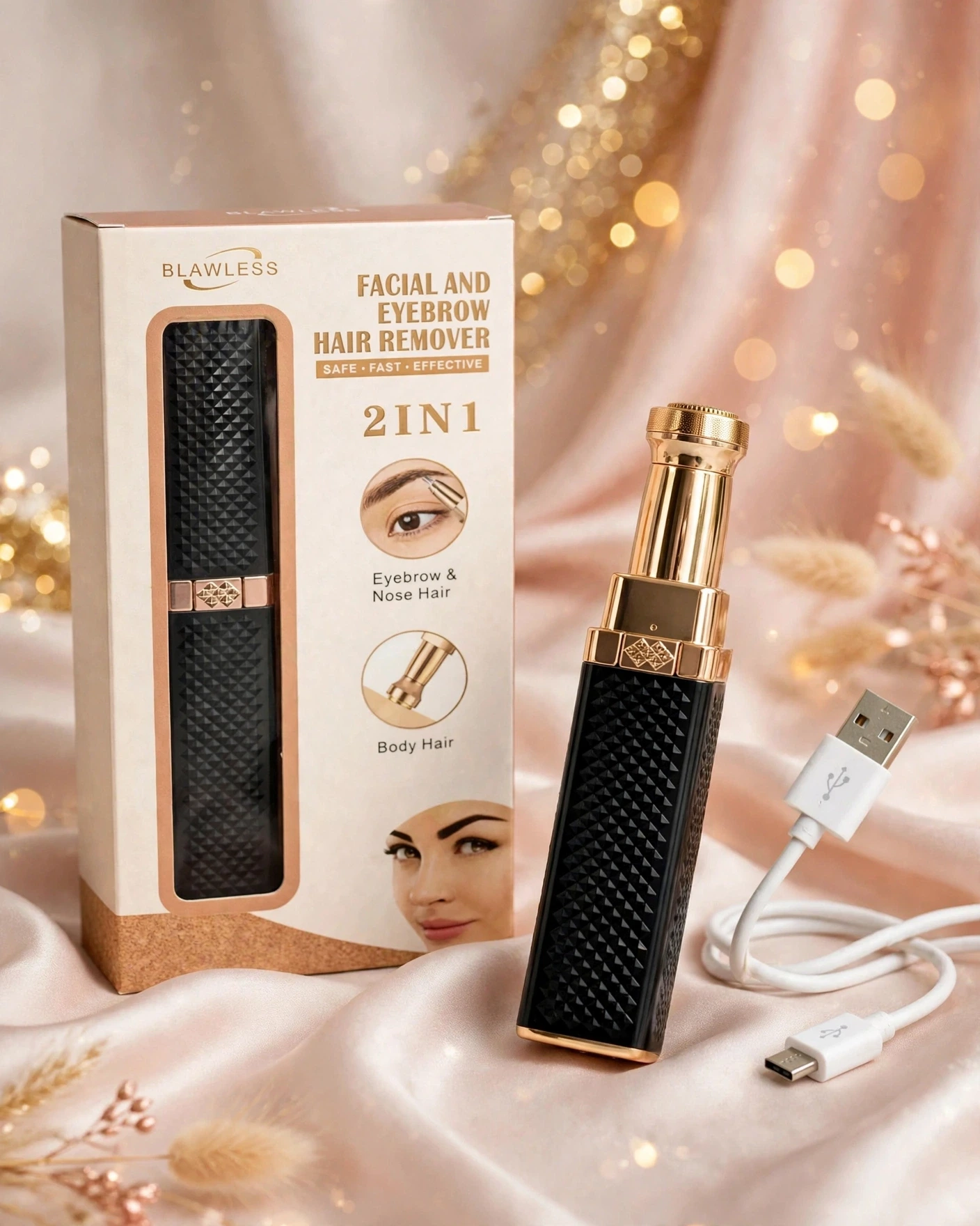 Battery Operated Eyebrow Trimmer Shaver For Ladies thumbnail 3