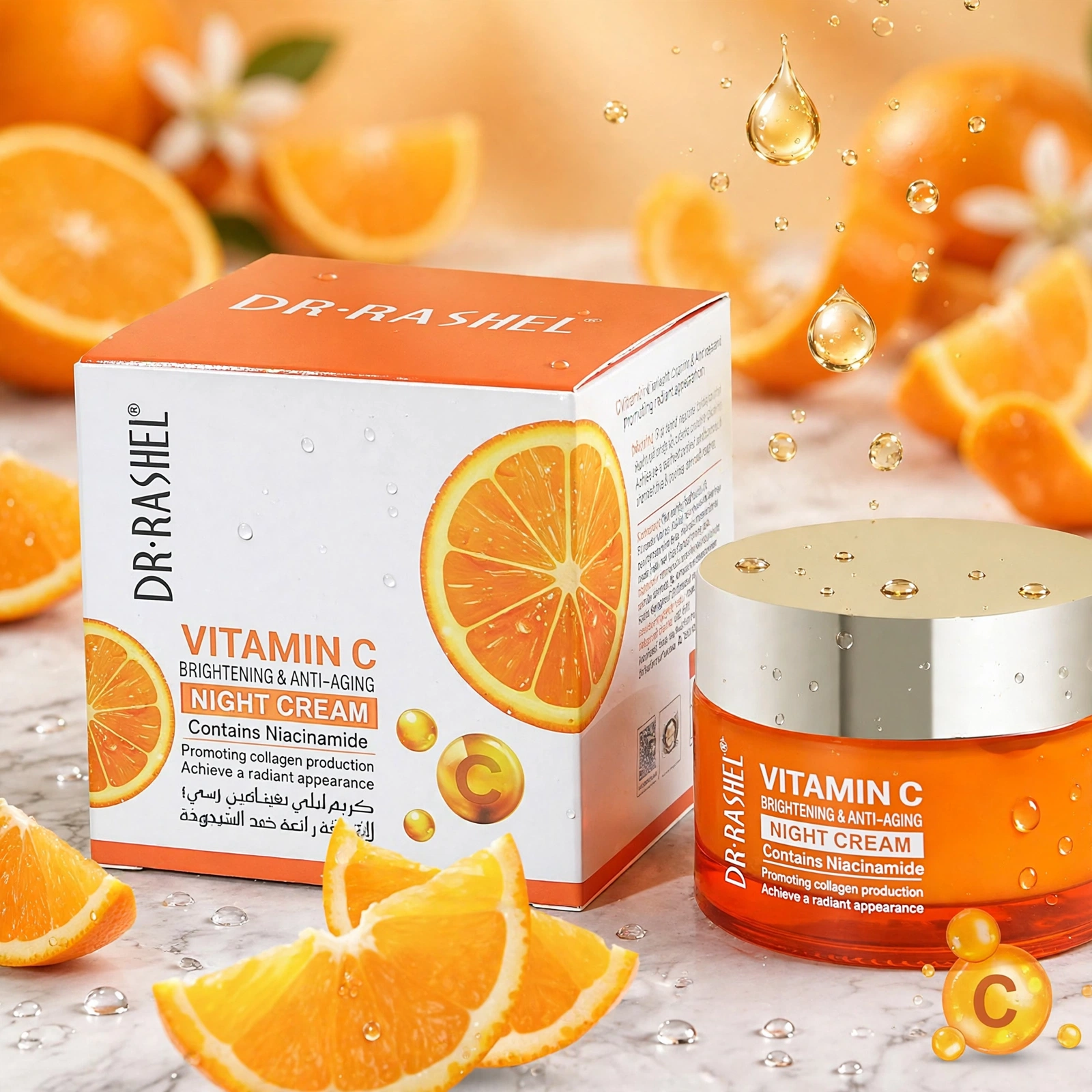 Dr. Rashel Vitamin C Brightening & Anti-Aging Night Cream thumbnail 3