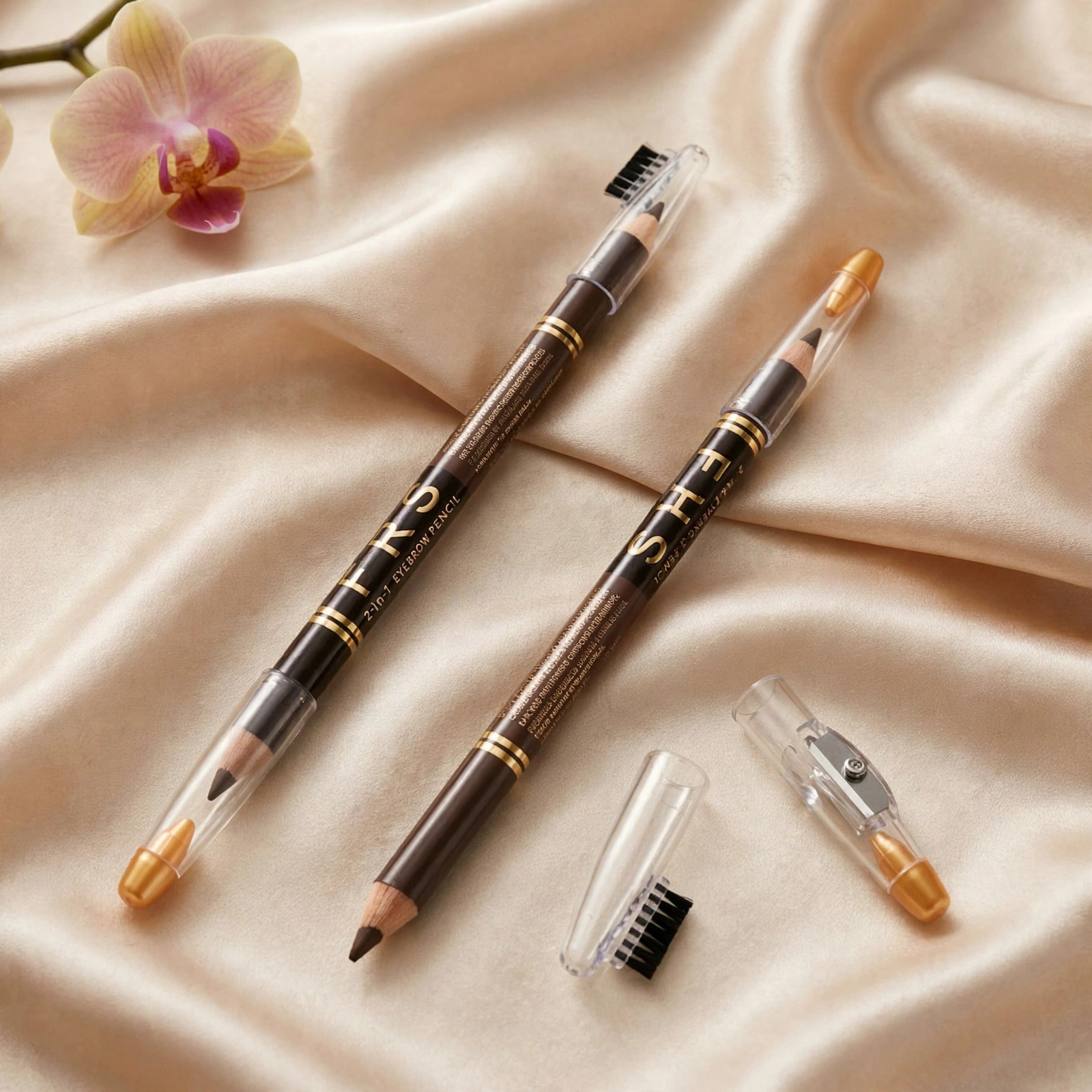 FRS Eyebrow Eyeliner Pencil 2 In 1 with Brush and Sharpener thumbnail 3