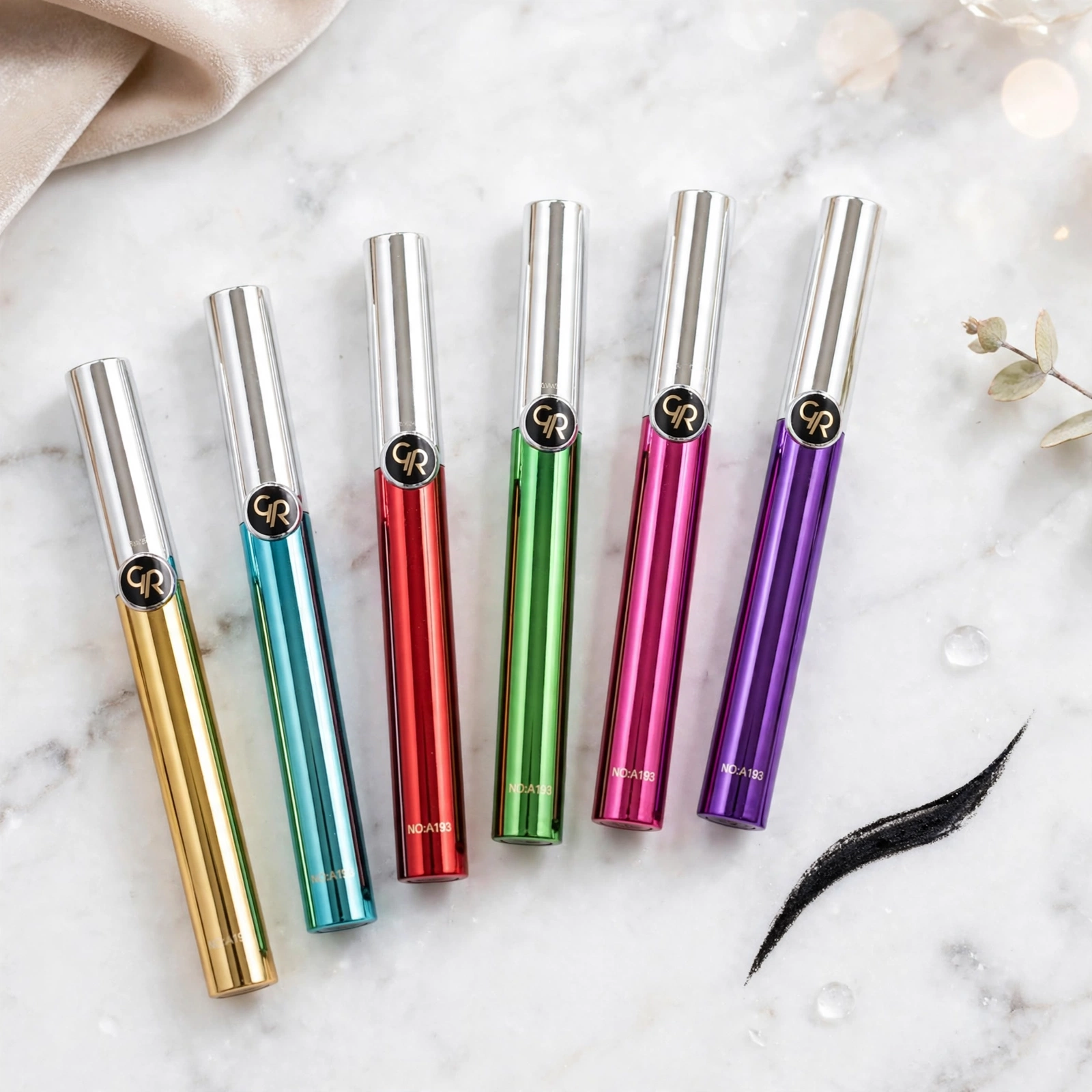 Golden Rose (GR) Waterproof Marker Eyeliner 3 Pcs Set thumbnail 3