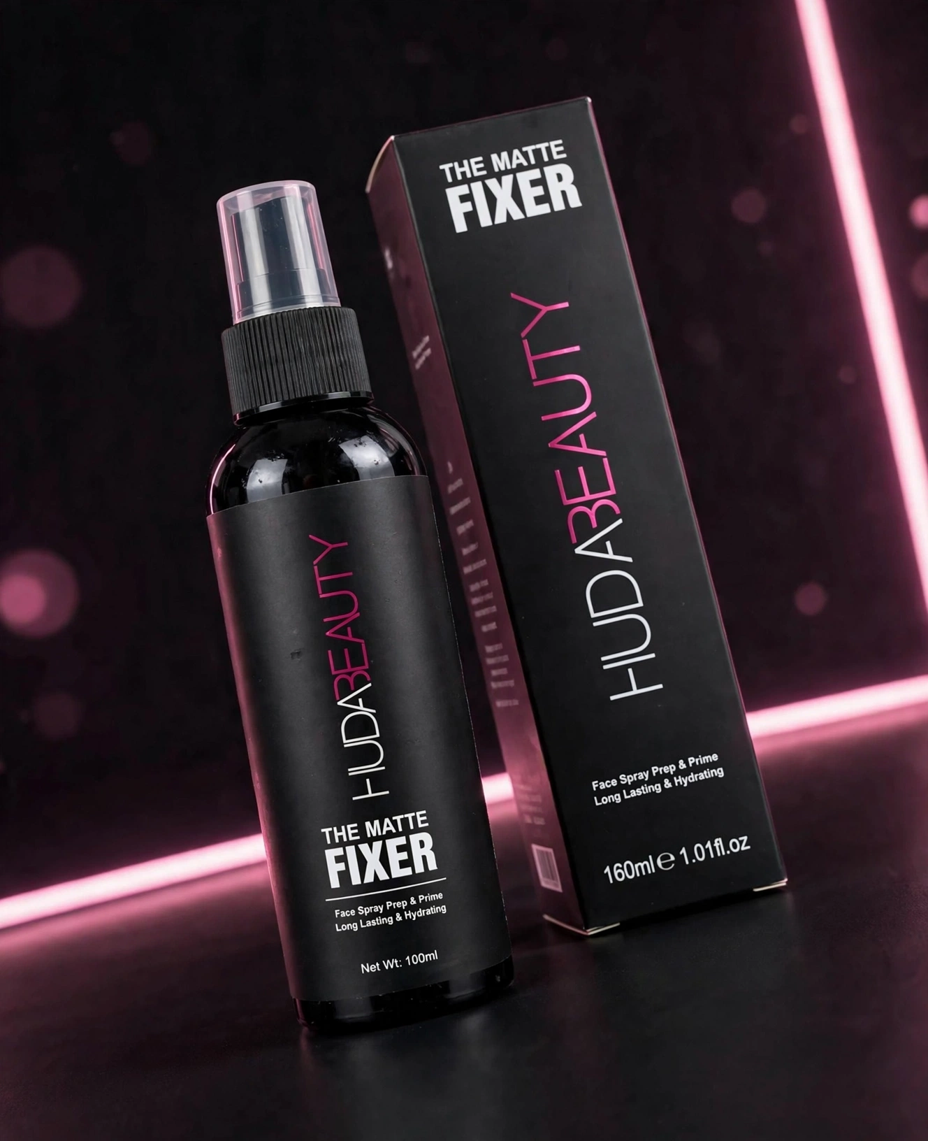 Huda Beauty The Matte Fixer Setting Spray (160ml) thumbnail 2