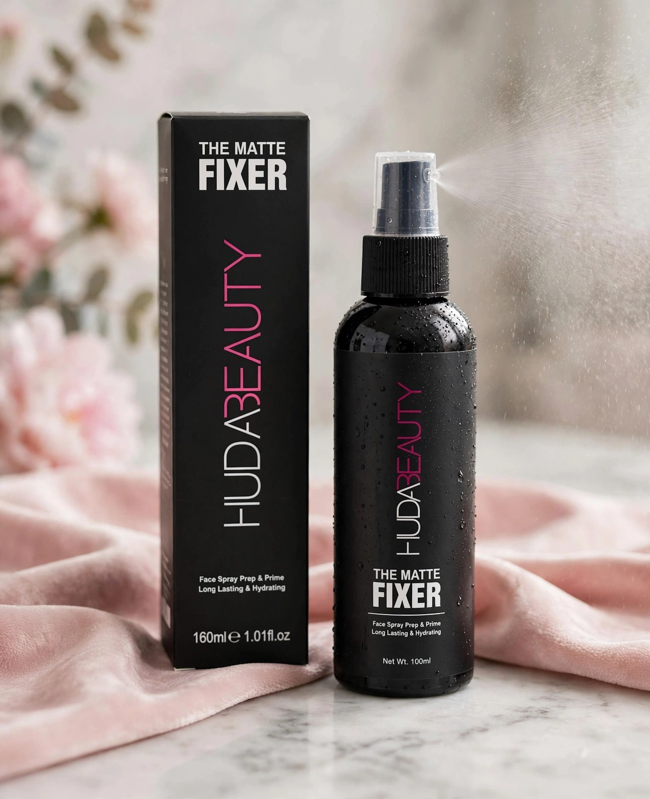 Huda Beauty The Matte Fixer Setting Spray (160ml) thumbnail 3