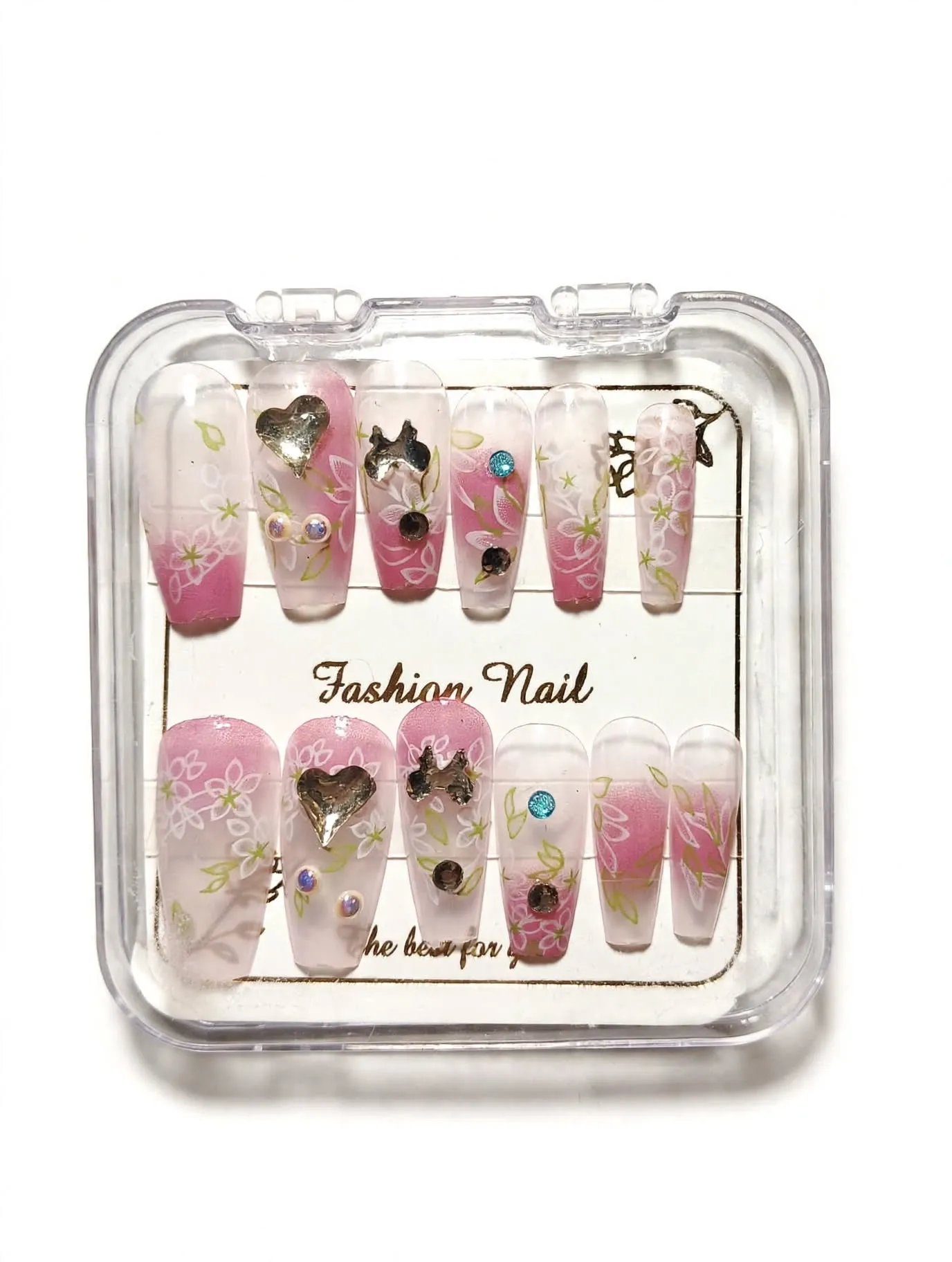 Rose Blossom Jewels Press-On Nails thumbnail 3