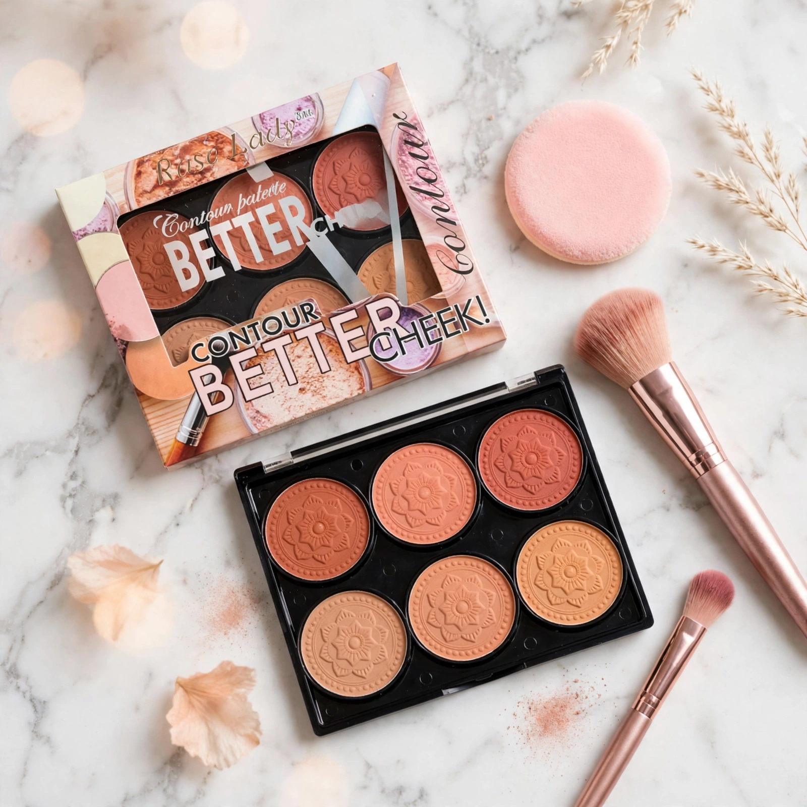 Rose Lady Contour Better Cheek Palette thumbnail 2