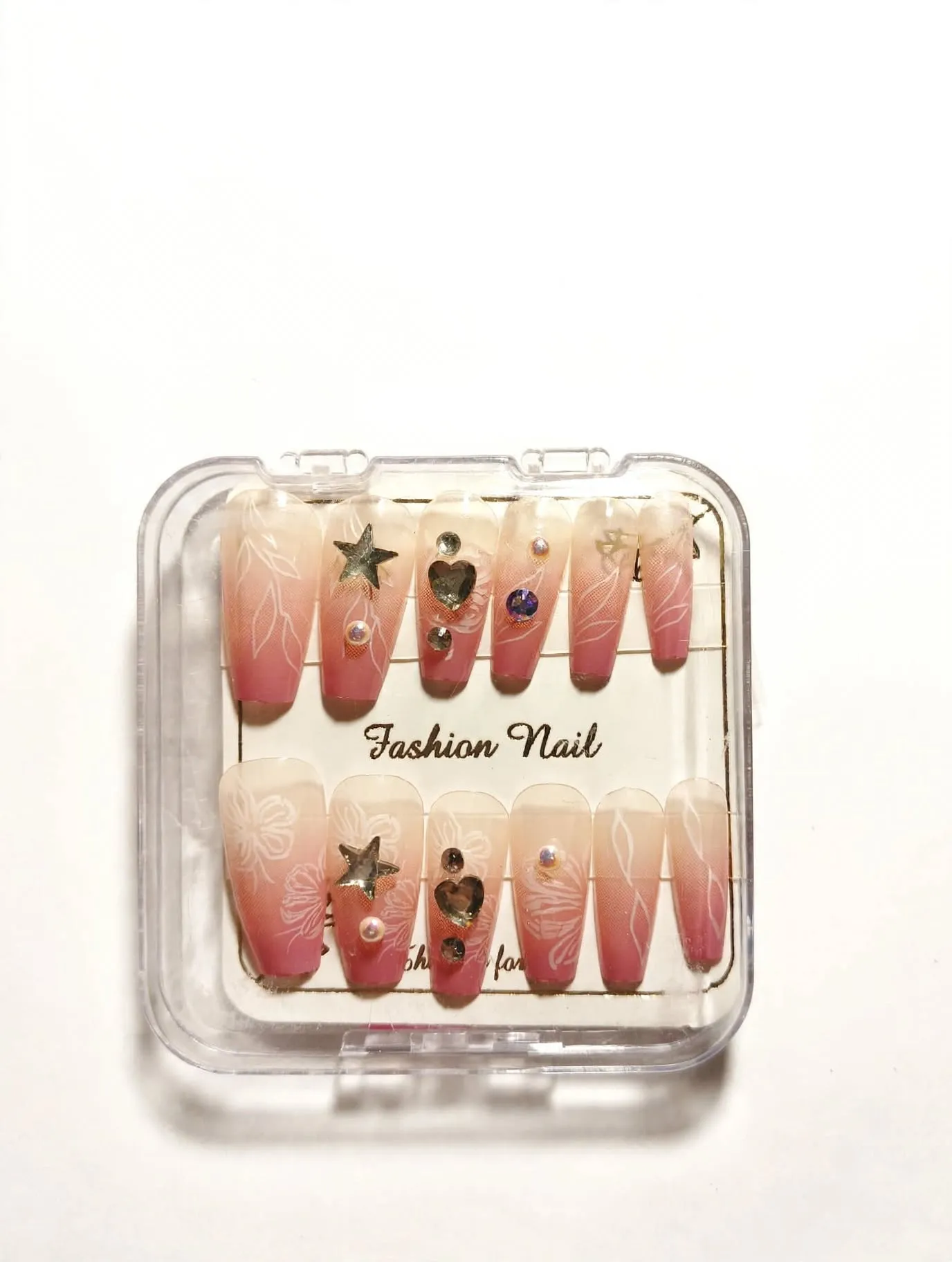 Rose Leaf Ombré Press-On Nails thumbnail 3