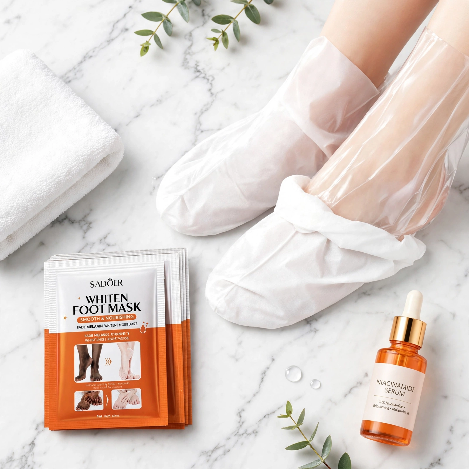 Sadoer Whiten Foot Mask thumbnail 3