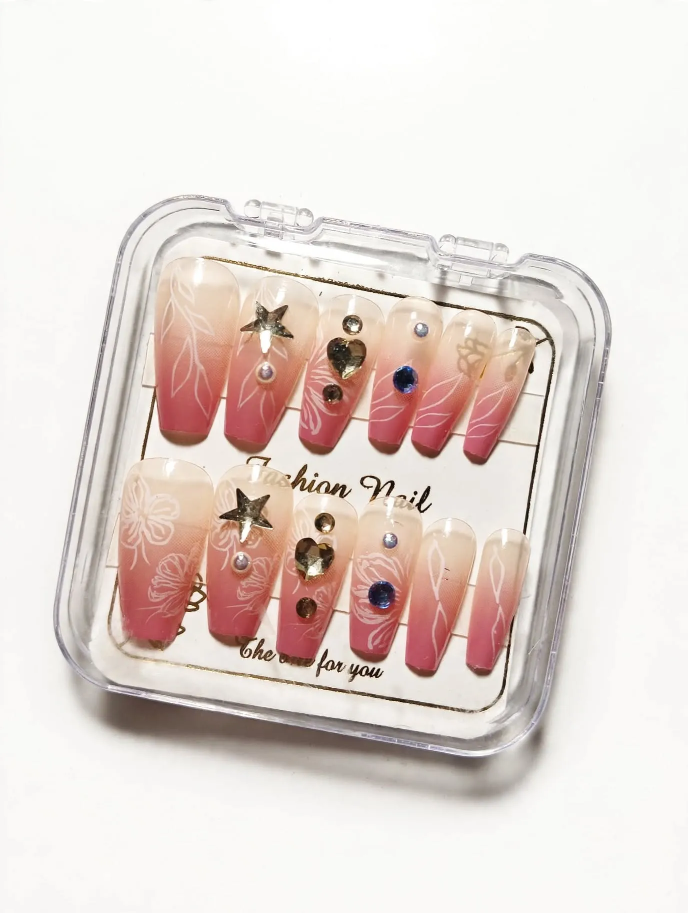 Sunset Star Ombré Press-On Nails thumbnail 3