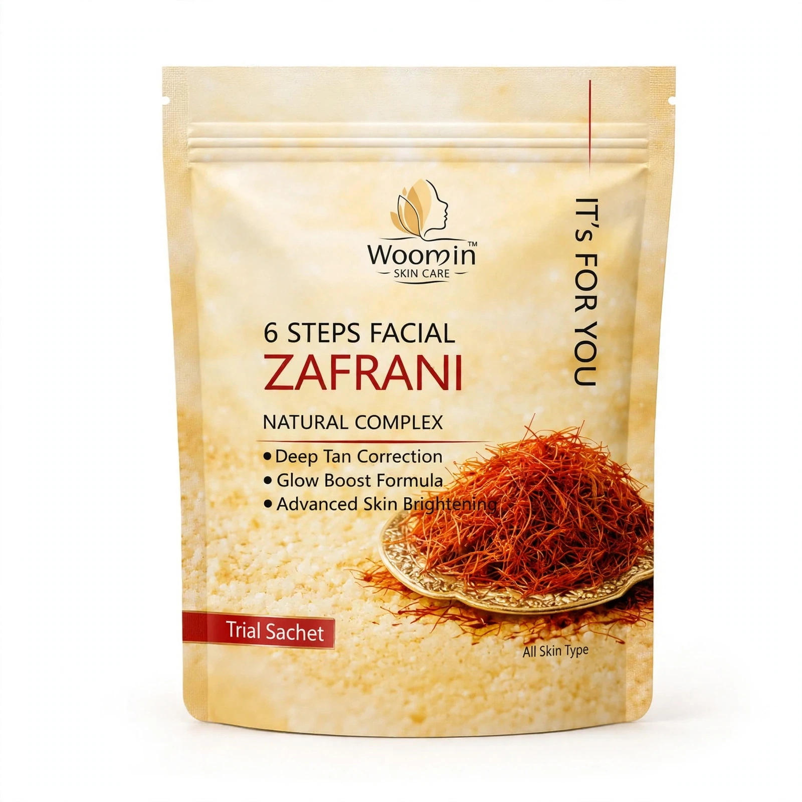 Woomin Zafrani 6 Steps Facial Kit Sachet thumbnail 3