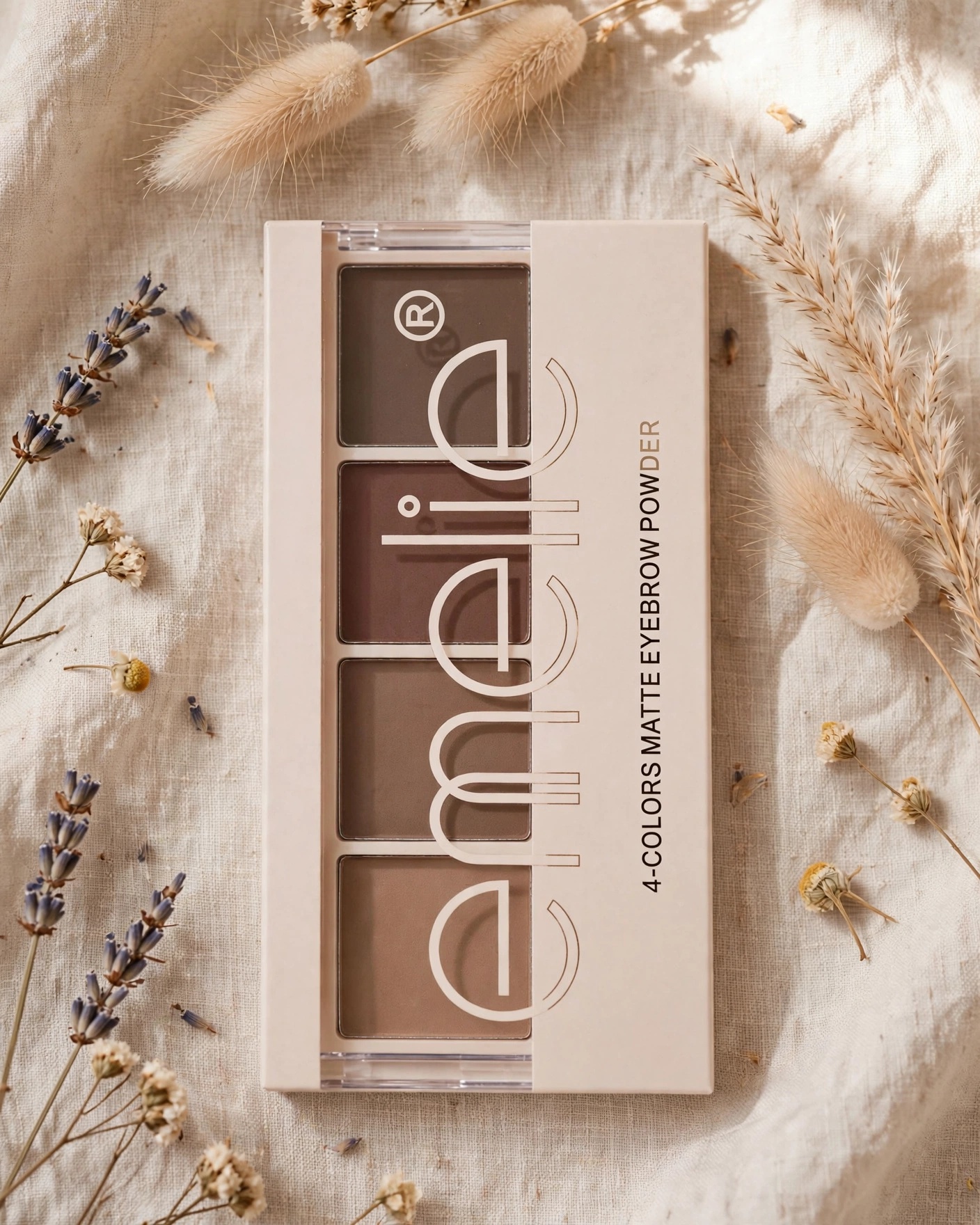 emelie Paris 4-Colors Matte Eyebrow Powder thumbnail 3