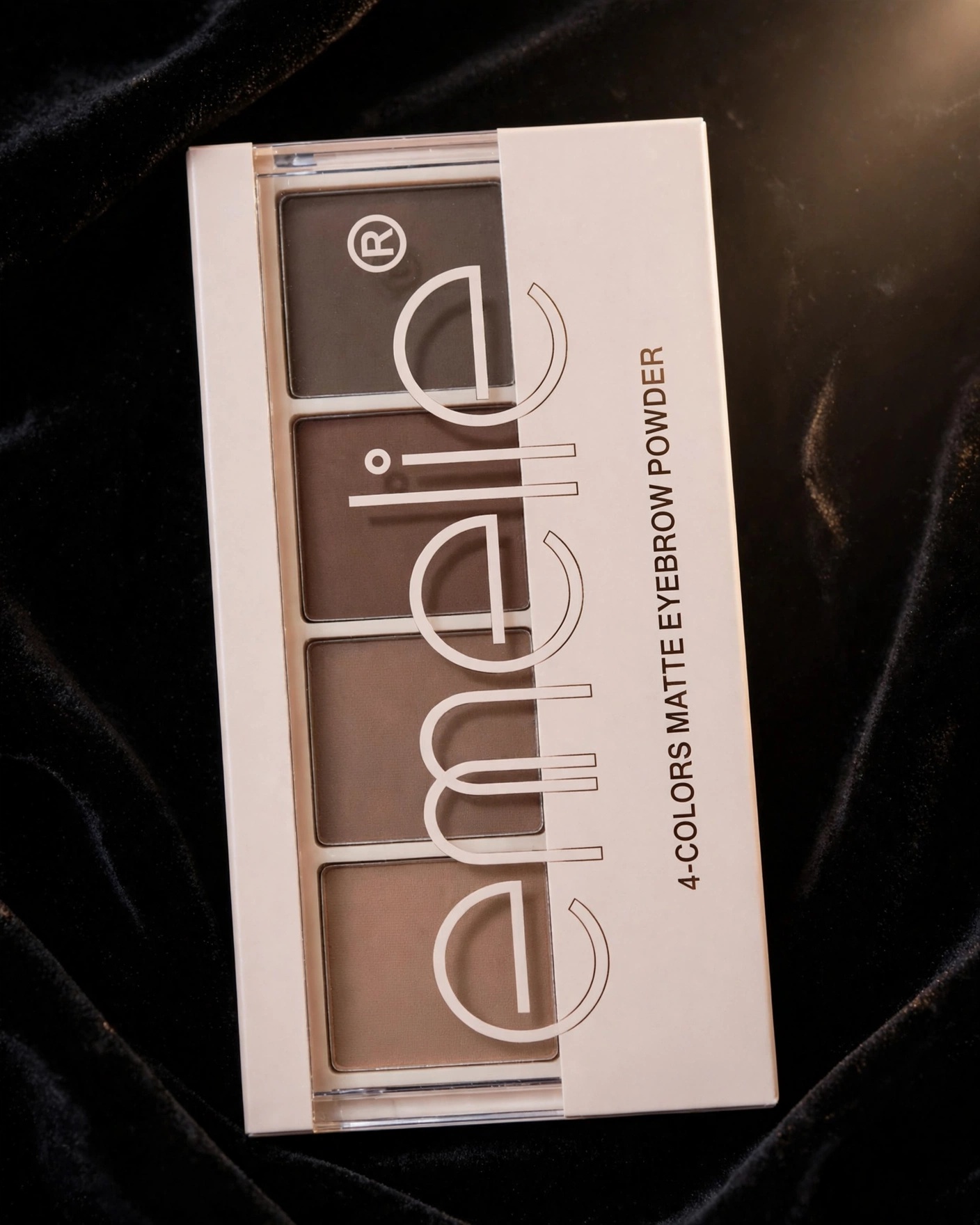 emelie Paris 4-Colors Matte Eyebrow Powder