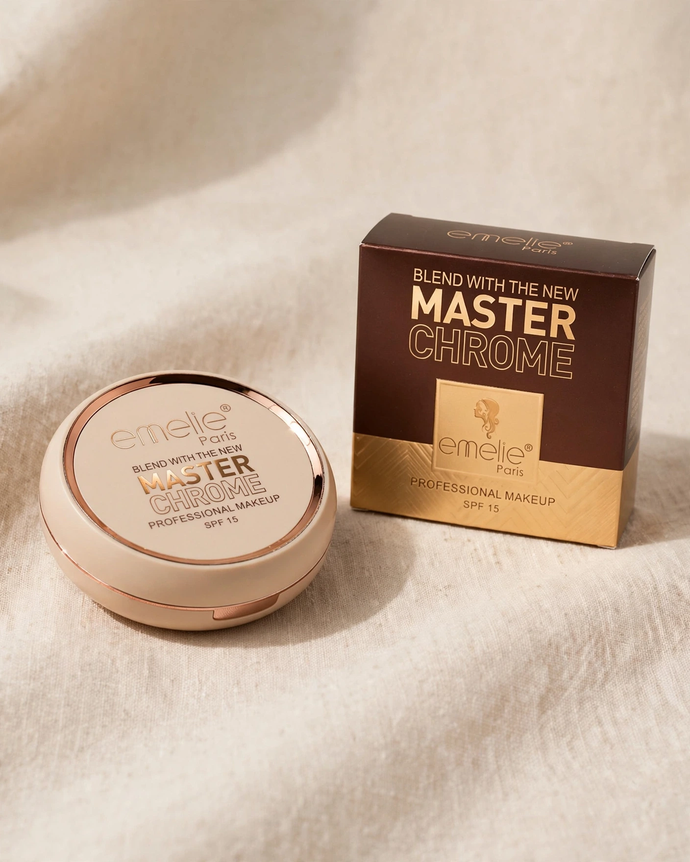emelie Paris Blend With The New Master Chrome Professional Makeup SPF 15