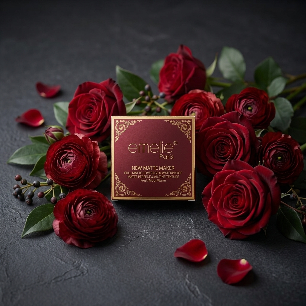emelie Paris Full Matte Coverage & Waterproof Matte Perfect & Air-Fine Texture thumbnail 2