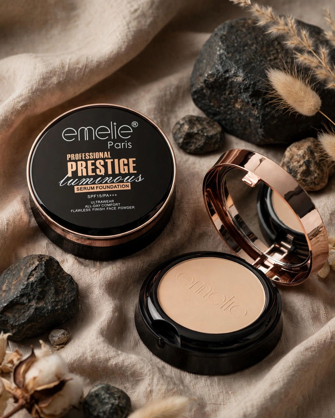 emelie Paris Professional Prestige Luminous Serum Foundation powder thumbnail 3