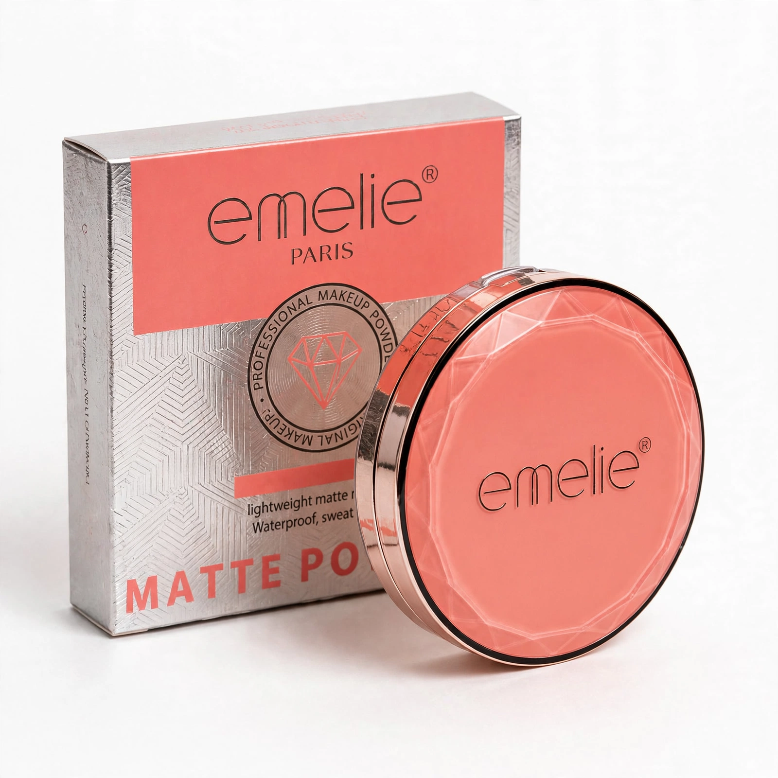 emelie Paris Super Stay Matte Super-Blendable Waterproof Finish Compact Powder thumbnail 2