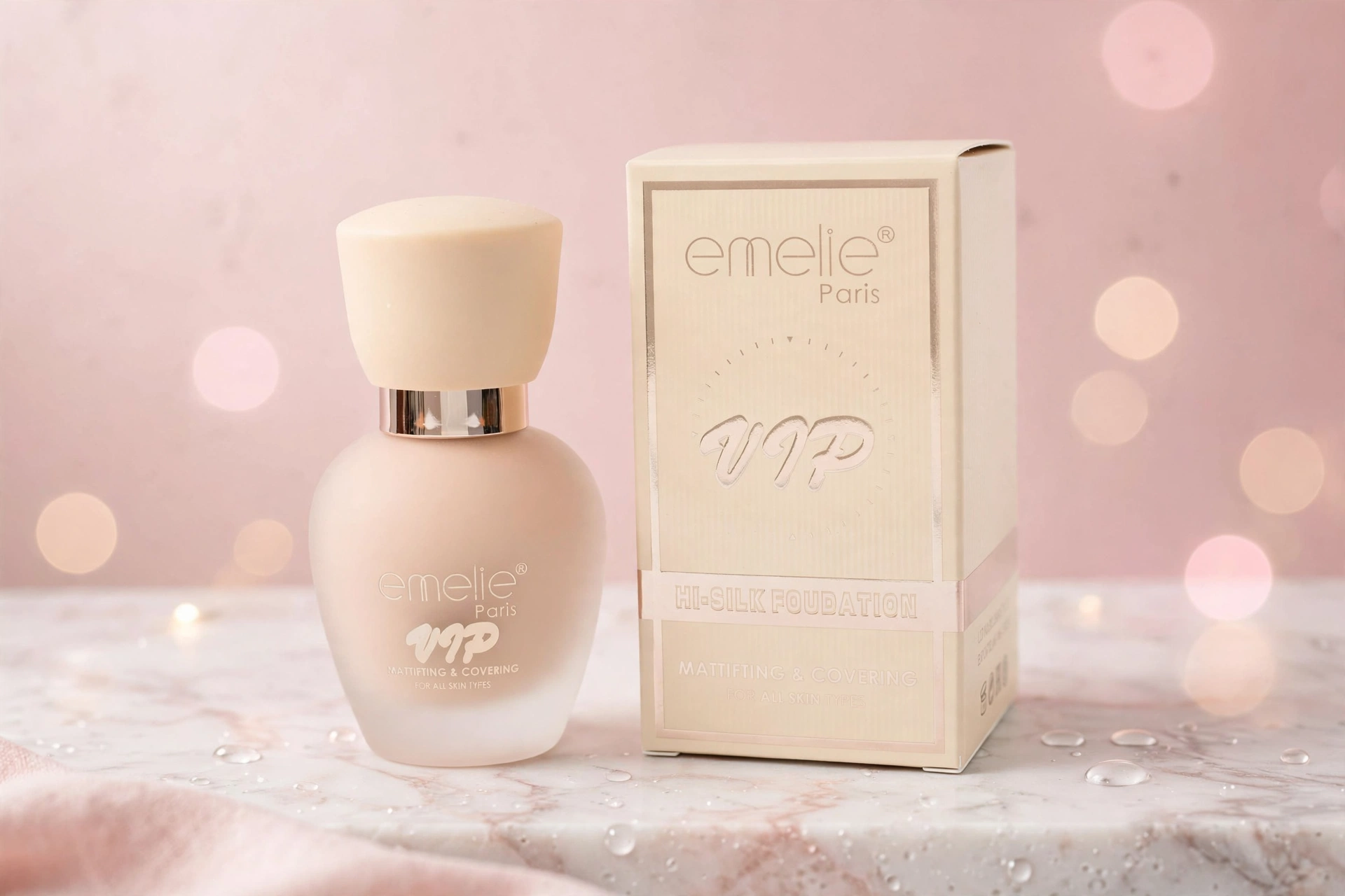 emelie Paris VIP Hi-Silk Foundation