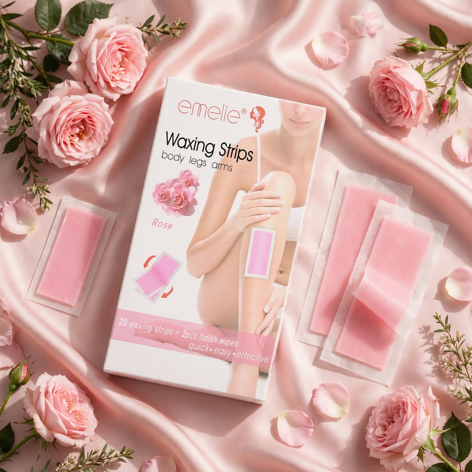 emelie Waxing Strips (Rose) thumbnail 3